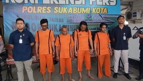 Aniaya Pengamen Hingga Tewas di Kota Sukabumi, 4 Terduga Pelaku Ditangkap Polisi