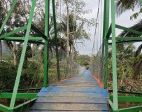 Setelah Terputus dan Viral, Jembatan Penghubung 2 Kecamatan di Sukabumi Selesai Diperbaiki Relawan dan Donatur