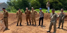 Cegah Longsor dan Tanah Bergerak, BPBD dan Forkopimcam Tinjau Wilayah Cibadak Sukabumi