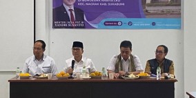 Kunjungi BUMDesa Bersama Nabiya LKD Nagrak Utara, Mendes Ajak Desa di Sukabumi Sukseskan Ketahanan Pangan