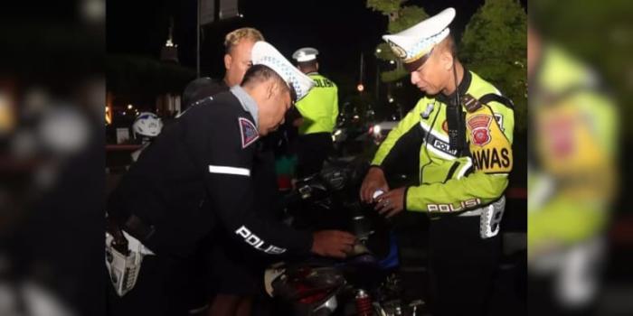 Gelar KRYD Sabtu Malam, Polres Sukabumi Kota Amankan 11 Sepeda Motor dan 4 STNK