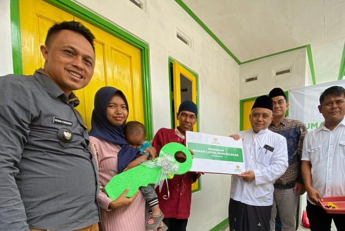 Semula Rusak Berat, Rumah Warga Cibadak Direnovasi BAZNAS Kabupaten Sukabumi Jadi Layak Huni