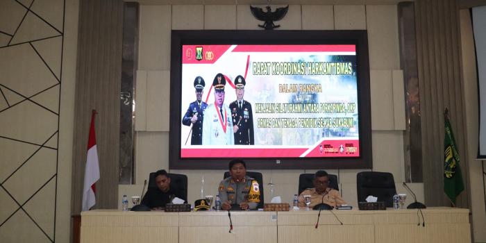 Jelang Pilkada, Kapolres Sukabumi dan Forkopimda Gelar Silaturahmi Bersama Ormas, Pemuda, Mahasiswa, dan Guru