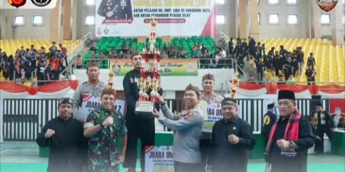 Festival Pencak Silat Seni Kapolres Sukabumi Cup 2025 Resmi Ditutup, Berikut Daftar Juara Umum I-II-III