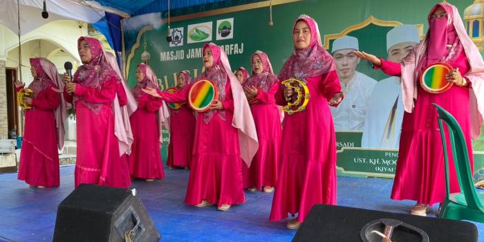 Peringati Isra Mi’raj, Masjid Jami Al-Arfaj di Cibadak Sukabumi Gelar Lomba Rebana