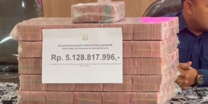 Korupsi di RSUD Palabuhanratu TA 2020-2021, Kejari Kabupaten Sukabumi Selamatkan Uang Negara Rp 5.128.817.966